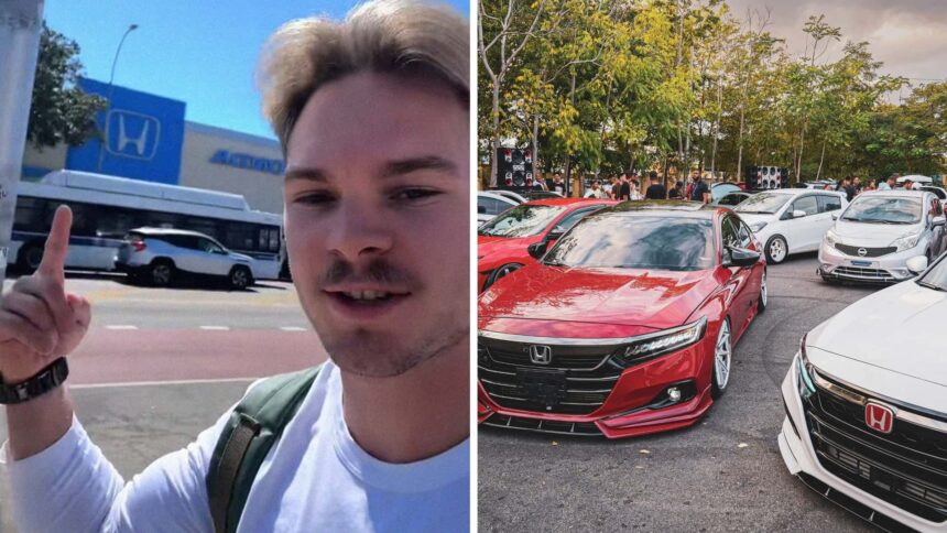 top 3 in the world man walks up to this honda dealership on the east coast then he claims its the biggest 68bb4ff285f56