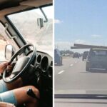 at least he used his turn signal man spots kia soul driving on florida highway then he sees whats on the roof 691b1cfbb0b41