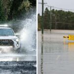 toyota guys 4runner pulls wake boarder in hurricane floodwaters then people spot this surprising risk 690a078ea38a8